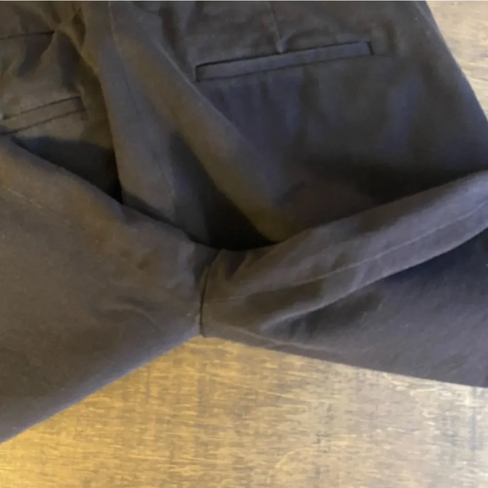 J. Crew Black Chino Trouser Pants
